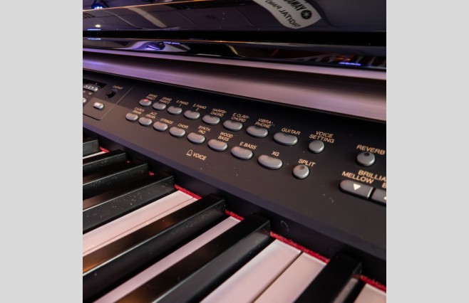 Used Yamaha CLP280 Polished Ebony Digital Piano Complete Package (SN:GBRCNO01024) - Image 11